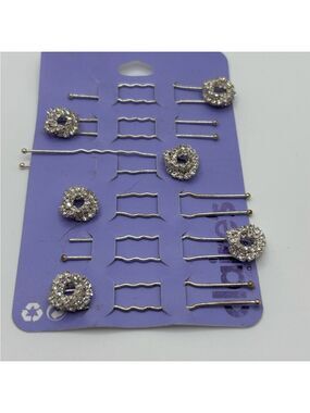 Claire's Silver Hair Pin Set